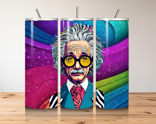 Tall Skinny Tumbler Shop ready: Einstein