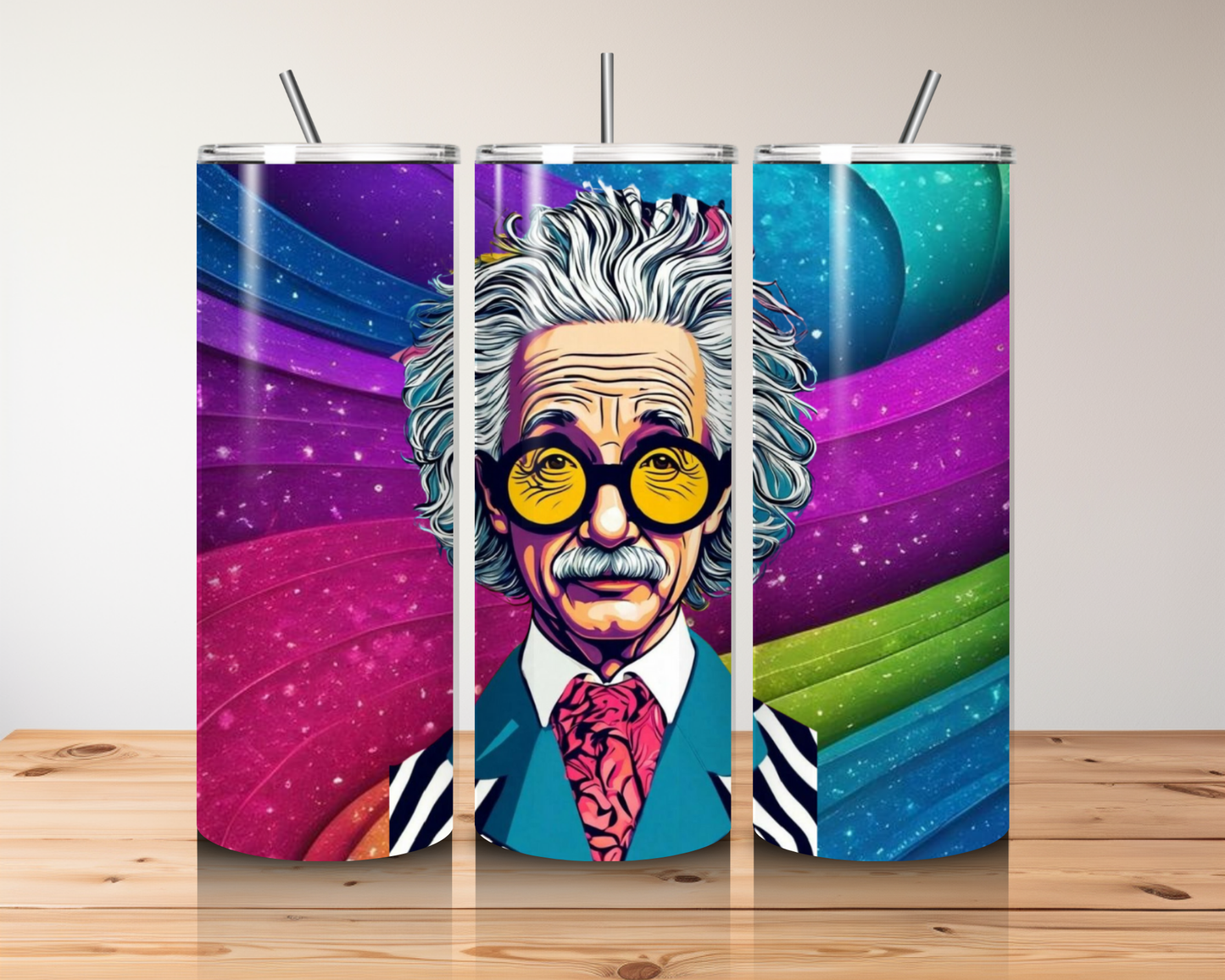 Tall Skinny Tumbler Shop ready: Einstein